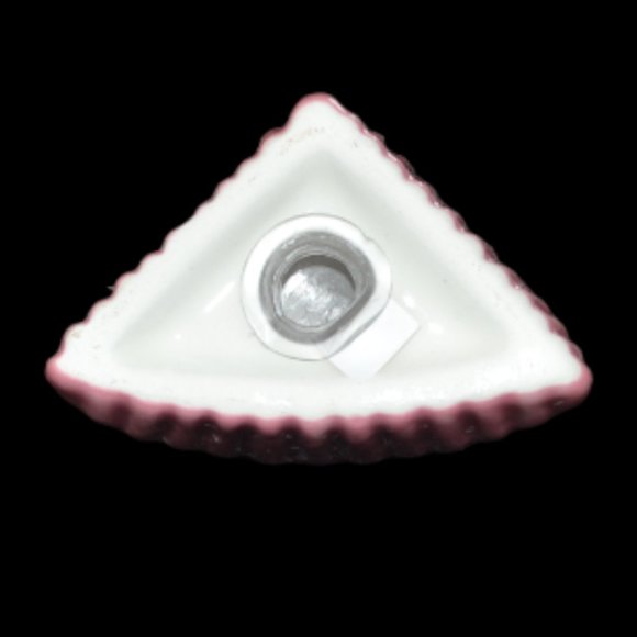 Vintage Salt And Pepper Shakers Ceramic Decorated Cakes Plugs Intact Dining - Picture 4 of 6